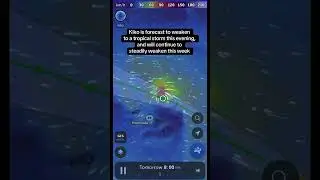 Hurricane Kiko (September 8, 2025) #HurricaneKiko #Hurricane #Kiko #Storm #hawaii