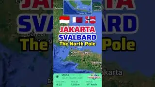 ✈️ Jakarta to Svalbard Flight 🇮🇩➡️🇳🇴 | Equator to North Pole