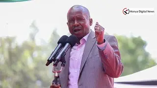 'RUTO NI TUTAM,' DP Kindiki Roars in Kitrui Central as he Tells Off WANTAM Brigade!!