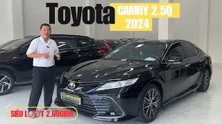 Toyota Camry 2.5Q 2024 siêu lướt 2.600km giá tốt  động cơ 8 cấp | Tuấn Nghĩa - Ô tô qua sử dụng