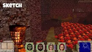 Might and Magic 7 Mod - Development Clip 05: New Dungeon Sketch Vs Final
