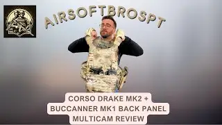(eng/esp subtitles) Corso Drake MK2 +Corso Buccanner Mk1 Back Panel AirsoftBrosPT Review!