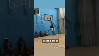 720 DUNK 🤯😵&zwj;💫 #dunk #720 #dunkcontest #slamdunk #nba