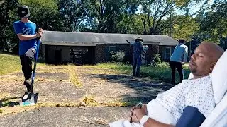 HE kept his yard PERFECT even after his HEART TRANSPLANT! But now it has taken over!