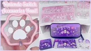 Kawaii Nintendo Switch Accessories Haul l Blingkiyo