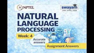 NLP | NPTEL | Week 4  Assignment Answers | 2026