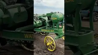 Waterloo Boy tractor plowing  👍  Half Century of Progress Rantoul Illinois #shorts