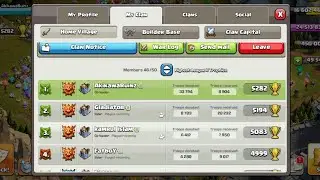 COC - Both of My COC Accounts Already Reach Legend League!