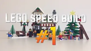 LEGO Speed Build #1 &middot; LEGO Exclusive #10199 - Winter Village Toy Shop 2009