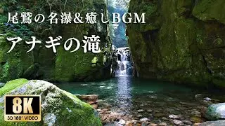 【運気上昇】究極の癒し環境音&BGMと魅惑の滝スポット体験-アナギの滝-