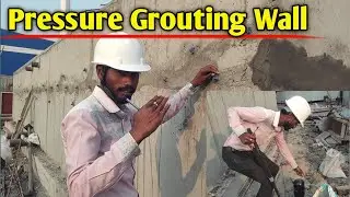 Pressure Grouting Civil Site Wall | Pressure Grouting