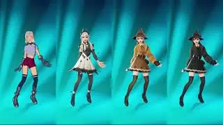 The Spark emote with Lexa, Princess Lexa, and Lexa Hexbringer