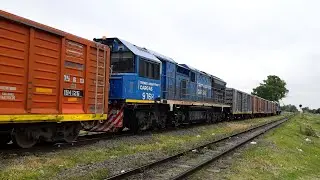 CRRC CDD6A1 9764 y 9768 s/v De TAC con el Tren n&deg; 5001 pasando Tierras Altas hacia El norte !!!