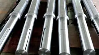 Main shaft of double shaft crusher