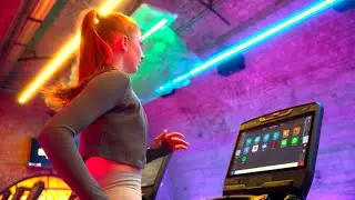 Fitnessvideo im John Reed Berlin mit Laura Maske