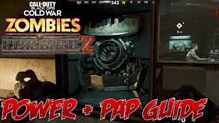 HOW TO ACTIVATE POWER + UNLOCK PACK A PUNCH (FIREBASE Z - COLD WAR ZOMBIES)