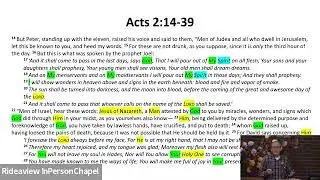 Holy Spirit: Explanation of His Coming - Keith Blair - October 1, 2024