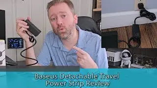 Baseus Detachable Travel Power Strip Review &ndash; The Ultimate Compact Charging Solution!