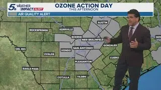 Ozone Action Day Thursday as air quality remains a concern | Weather Impact Forecast