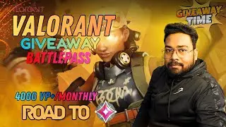 🔴GIVEAWAY 4000 VP [ #facecam ] Valorant Mumbai Road To Immortal Day 32 | #valo #valorant