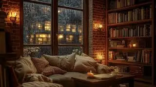 🌧️🎹 Piano by the Rain | Rainfall & Calm Indoor Piano | Meditation Study Work Stress Relief Sleep