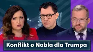 Konflikt o Nobla dla Trumpa. Marszałek Czarzasty mówi “nie”. Debata w studiu