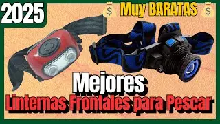 🔦 Las 7 mejores LINTERNAS FRONTALES BARATAS PARA PESCA NOCTURNA de Aliexpress [2025]