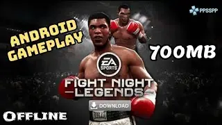 FIGHT NIGHT LEGENDS MOD FOR PPSSPP | Pacquiao vs. Morales | Android Gameplay (OFFLINE)