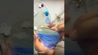 HEART CANVAS PAINTING #sunset #sunsetpainting #paintings #shortsvideos #aesthetics #artvideo #arte