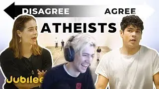 xQc Reacts to Do All Atheists Think The Same? | xQcOW