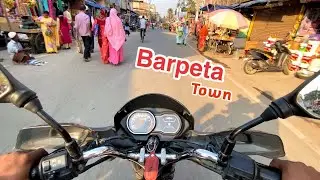 Moto Vlogging in Barpeta Town | Deep Roaming
