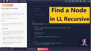 Find a Node in Linked List using Recursion || Find nth Node in Linked List || Linked List in java