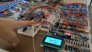 My 8-Bit Computer Runs Simple Animation Program
