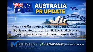 Australia PR Update 2026 | NSW & Tasmania 190/491 Latest Invitation Update | Must Watch!
