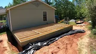 DIY Home Addition # 3 The Floor Structure & Tool Shed