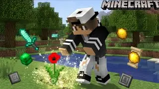 Minecraft, but flowers drop random op item!