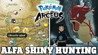 COMO CONSEGUIR SHINY ALFA *FÁCIL* con APARICIONES SUPERMASIVAS en LEYENDAS POKÉMON ARCEUS