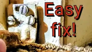 How to fix loose screws when the holes are stripped