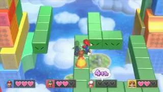 Mario Party 10 - Mini Game Series - Snake Block Party