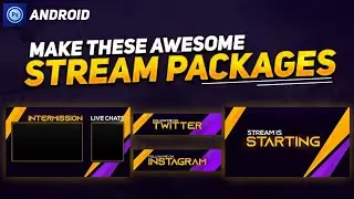 MAKE STREAM PACKAGE|ANIMATED|NON-ANIMATED|MAKE STREAM STARTING OVERLAY LIKE DYNAMO
