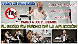 ÚLTIMO MENSAJE DE COLATE COMO PASTOR  😔😭 CRÉEME, MERECE LA PENA ESCUCHARLO