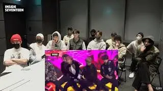 Seventeen Reacting to BTS 'Blood Sweat & Tears' Live MAMA 2016