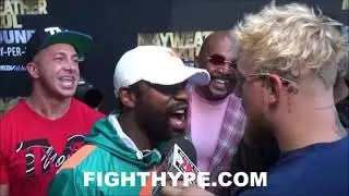 Jake Paul gets Humbled by Floyd Mayweather (and friends)