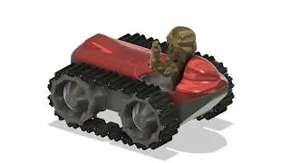 Ossum Dieselpunk FPV Tractor, Assembly Animation