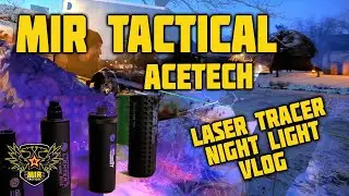 AceTech Blaster Laser Tracer Light Show Vlog with Slex Wild