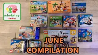 ALL LEGO SPEED BUILDS - June Lego 2023 Compilation
