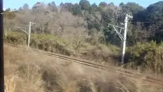 JR東日本209系　側面展望　佐倉→成田（総武本線・成田線）　マリC423編成