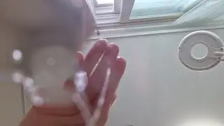 {asmr} 화면에 물풀 떡칠하는 시각적 팅글 소리 듣고가세요..😪💤 #asmr #노토킹