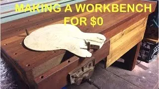 Make: A Workbench from Completely Recycled Wood
