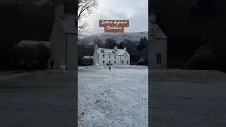 Give me a Scottish Highland Christmas| Christmas in an old country house